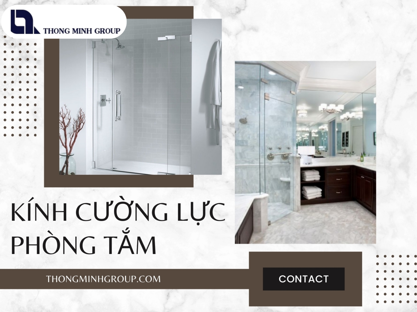 Kính cường lực phòng tắm